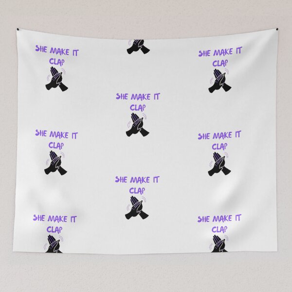 Item preview, She Make It Clap T-Shirt designed and sold by ForeignGang.