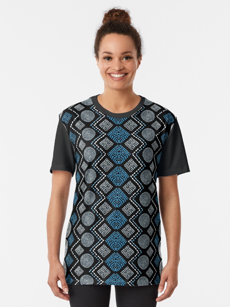 Alternate view of Ethnic African Motif 7 Graphic T-Shirt