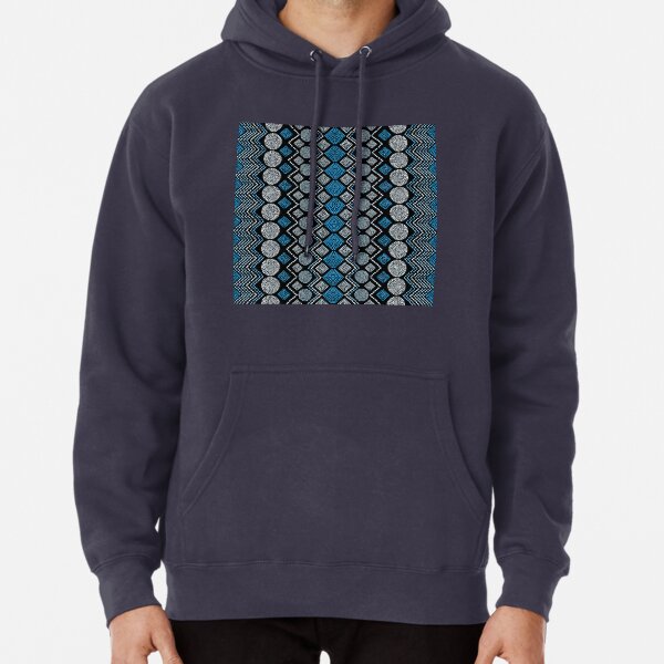 Ethnic African Motif 7 Pullover Hoodie