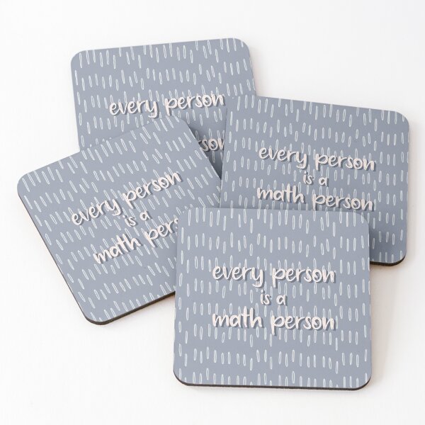 Item preview, Every Person is a Math Person Blue designed and sold by katieamoon.