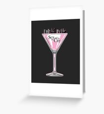 Sex and the City Gifts - New York Skyline Greeting Card