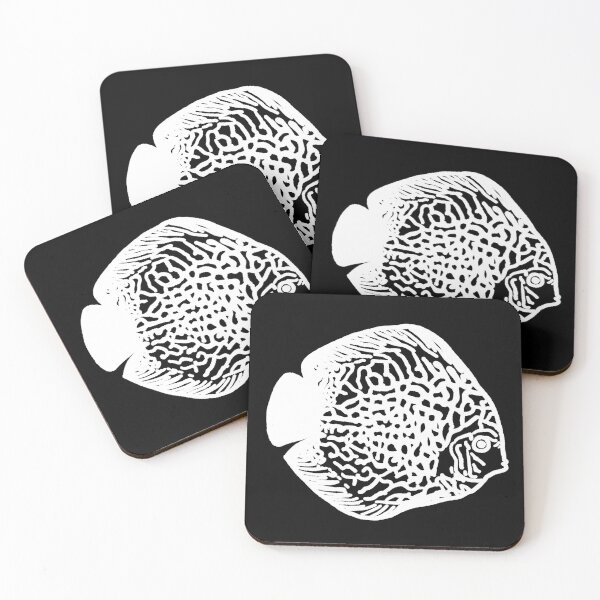 Item preview, White Discus Fish  designed and sold by CaptinAubs.