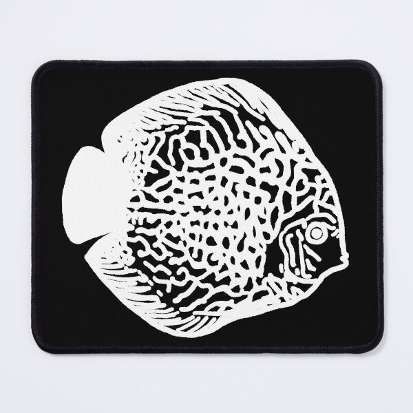 Item preview, White Discus Fish  designed and sold by CaptinAubs.