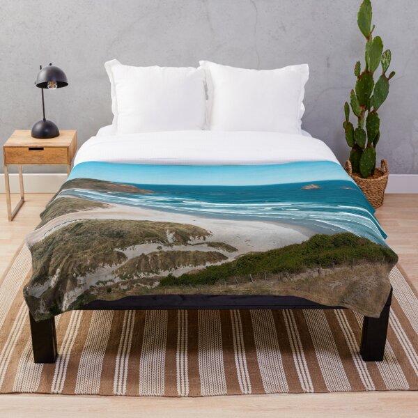 Aperçu de l'œuvre Summer Beach par la mer turquoise en Nouvelle-Zélande créée et vendue par Danny Wanders.