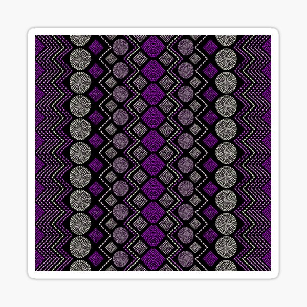 Ethnic African Motif 8 Sticker