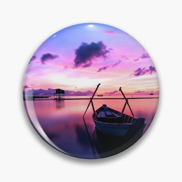 Item preview, Sunrise Boat In Summer designed and sold by Farid1Shop.