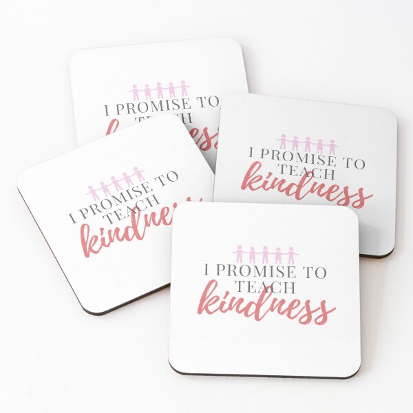 Item preview, I Promise To Teach Kindness Pink Stick People- Back to School, For Teacher, Teacher Gifts designed and sold by Teetee94.