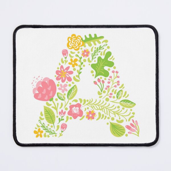 Item preview, Summer Floral Initial A designed and sold by karspaul.