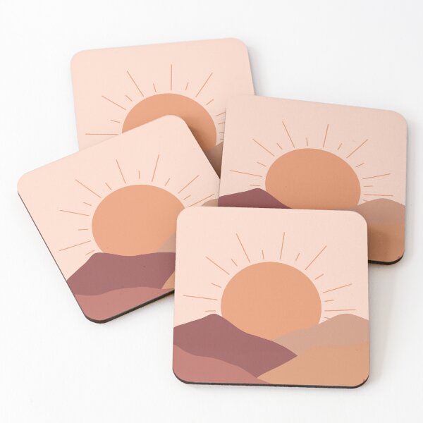 Item preview, Sunset behind the mountains  designed and sold by Amz-art.