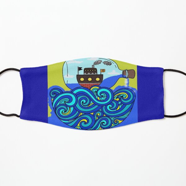 Boat in a Bottle Kids Mask
