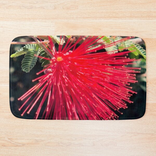 Item preview, Red Fairy Duster Flower designed and sold by SunnyDesignsCo.