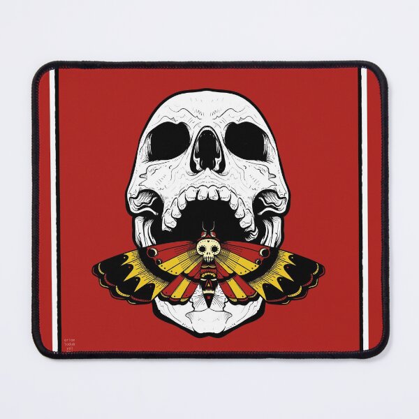 Item preview, Hannibal Death's Head Moth with Skull  designed and sold by orionlodubyal.