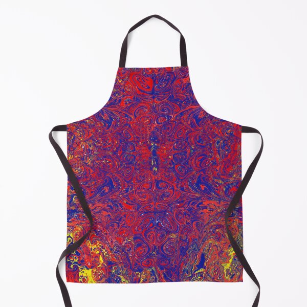 Item preview, Balinese Goddess Abstract - Red Blue Palette designed and sold by hannyhoney.
