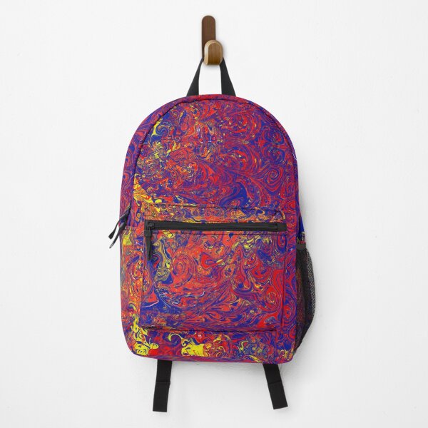 Item preview, Balinese Goddess Abstract - Red Blue Palette designed and sold by hannyhoney.