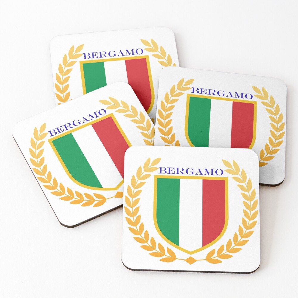 Bergamo Italy Coasters (Set of 4)