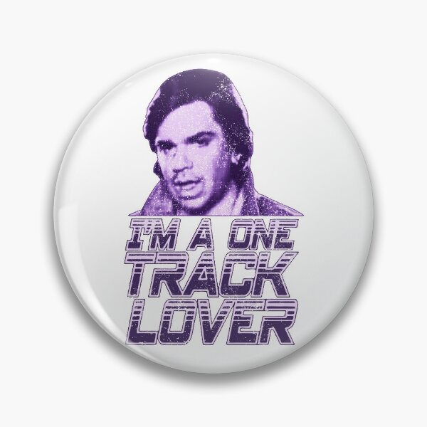 Item preview, One Track Lover - Worn Design designed and sold by risible.