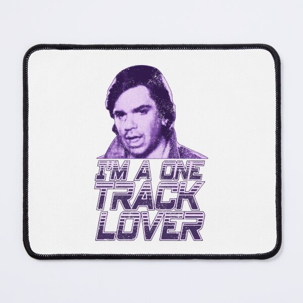 Item preview, One Track Lover - Worn Design designed and sold by risible.