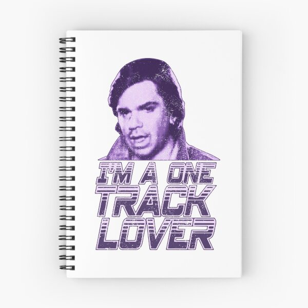 Item preview, One Track Lover - Worn Design designed and sold by risible.