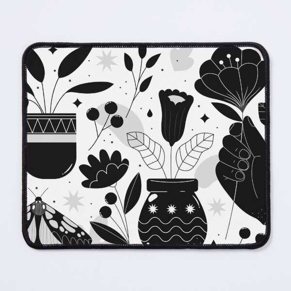 Item preview, Black and White Gardening and Plants designed and sold by KA DESIGNS.