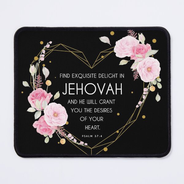 Item preview, Find exquisite delight in Jehovah Psalm 37:4 designed and sold by KA DESIGNS.