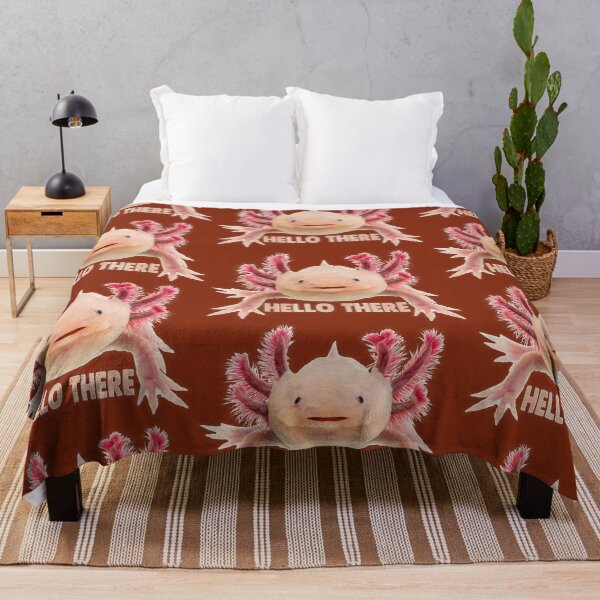Item preview, Axolotl Telling To You 'HELLO THERE' designed and sold by Phantasmal-2-do.