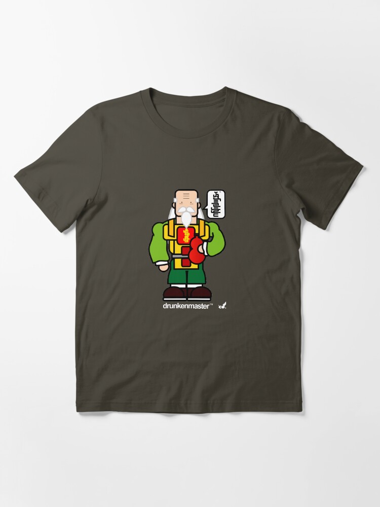 Alternate view of AFR Superheroes #01 - Drunken Master Essential T-Shirt