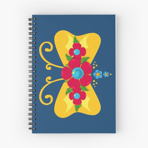 Item preview, Mariposa Fileteado Porteño Style Gold Colorful Butterfly designed and sold by infinitetango.