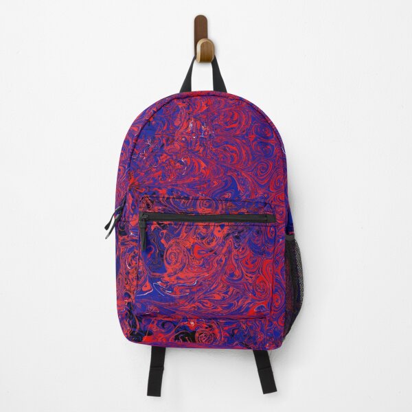 Item preview, Balinese Goddess Abstract - Red Blue Black Palette designed and sold by hannyhoney.