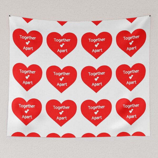 Item preview, Together Apart Heart  designed and sold by Amanda1775.