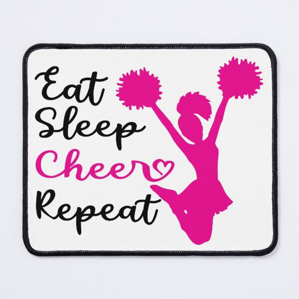 Item preview, Eat Sleep Cheer Repeat designed and sold by LarrysDesigns.