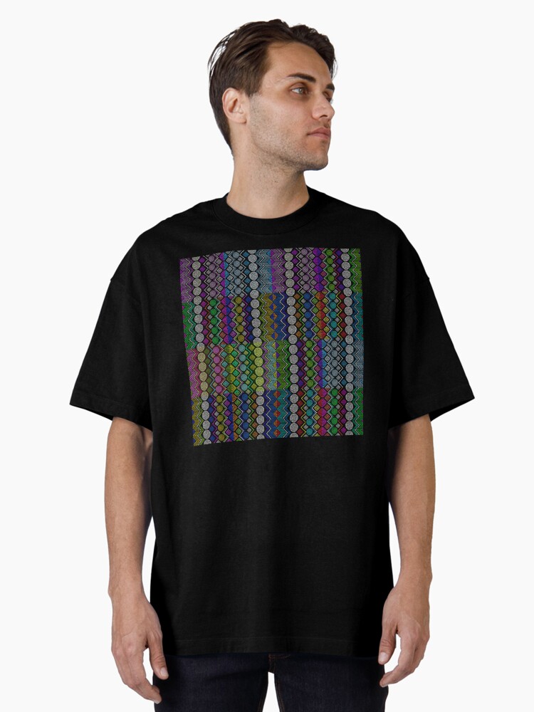 Thumbnail 2 of 7, Oversized T-Shirt, Ethnic African Motif 9 designed and sold by vkdezine.
