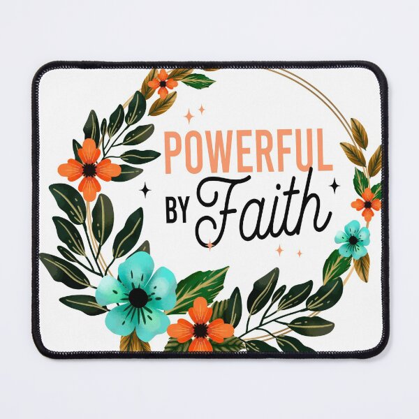 Item preview, JW Convention 2021 - POWERFUL BY FAITH designed and sold by KA DESIGNS.
