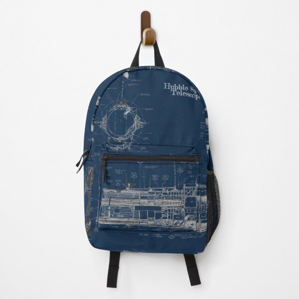 Item preview, NASA Hubble Space Telescope Blueprint Art designed and sold by Wenkatdesigns.