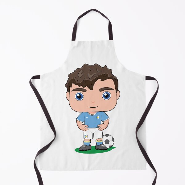 Item preview, Cute soccer boy player design in sky blue kit designed and sold by essjaydesigns.