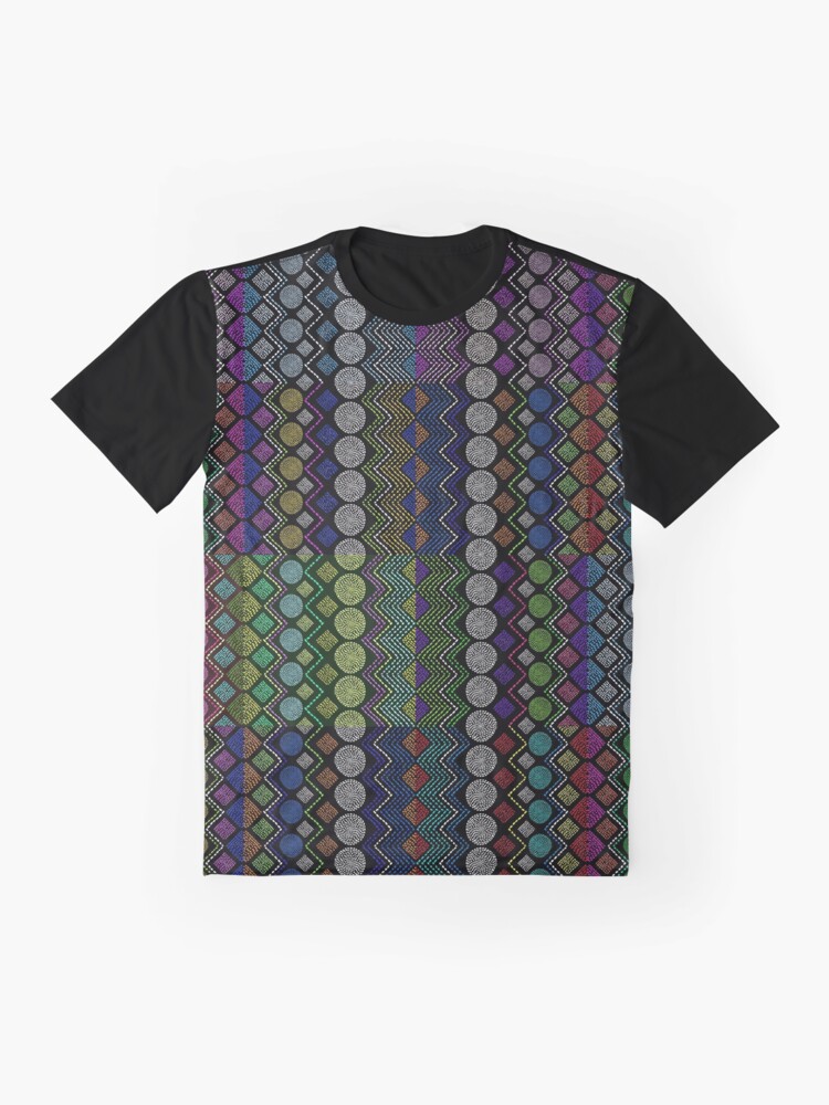 Alternate view of Ethnic African Motif 9 Graphic T-Shirt