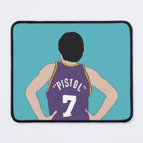 Item preview, "Pistol" Pete Maravich designed and sold by RatTrapTees.