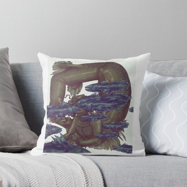 Item preview, coelacanth mermaid designed and sold by AlanahsArt.