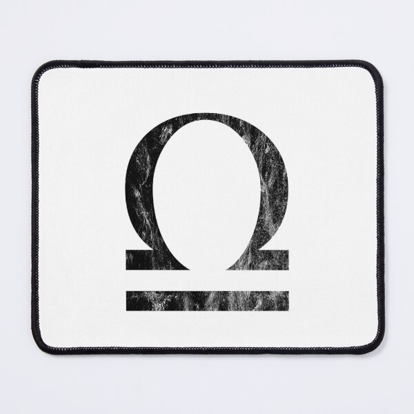 Item preview, Libra Zodiac Horoscope in Distressed Black Design designed and sold by Bumblefuzzies.