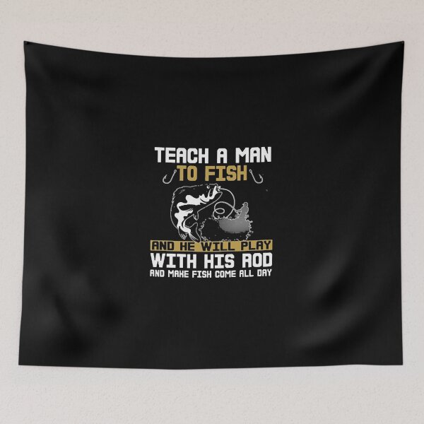 Item preview, Teach Man Fish designed and sold by Lilollari Romina.
