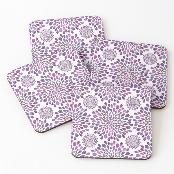 Item preview, Psychedelic Purple Floral Pattern designed and sold by Swags.