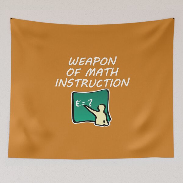 Item preview, Weapon of Math Instruction designed and sold by FiaFiaPress.