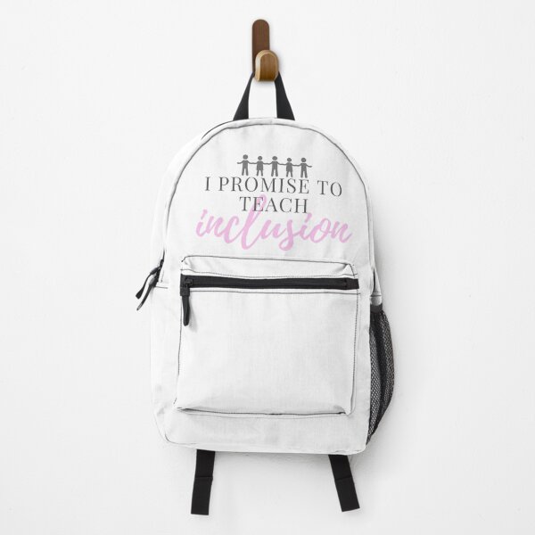 Item preview, I Promise To Teach Inclusion Gray Stick People- Back to School, For Teacher, Teacher Gifts designed and sold by Teetee94.