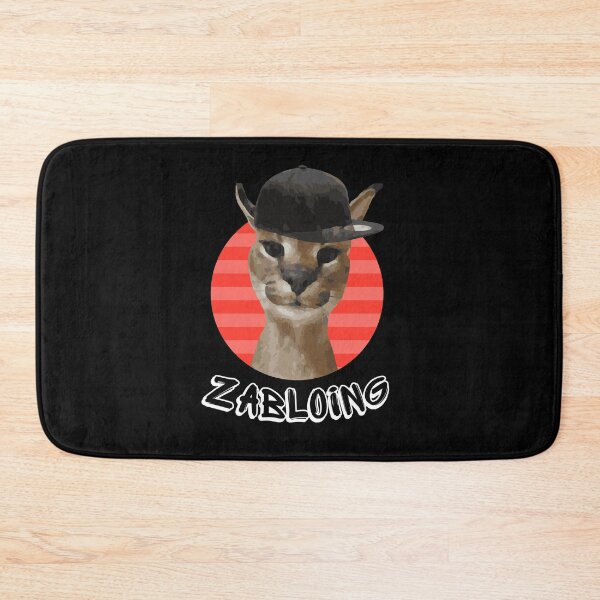 Item preview, Zabloing Big Floppa Caracal - Black designed and sold by EM IONS.