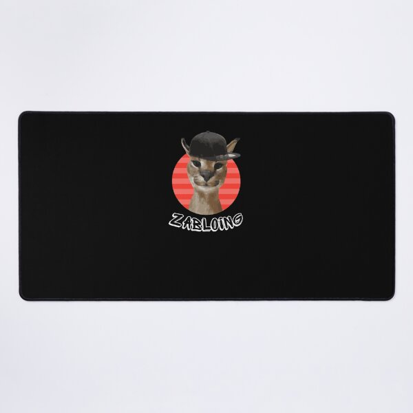 Item preview, Zabloing Big Floppa Caracal - Black designed and sold by EM IONS.