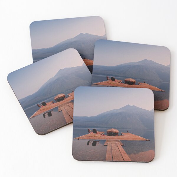 Item preview, Sunset At Lake McDonald designed and sold by Alex Preiss.
