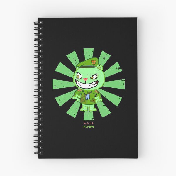 Item preview, Fliqpy Retro Japanese Flippy Happy Tree Friends  designed and sold by LawlerSola.