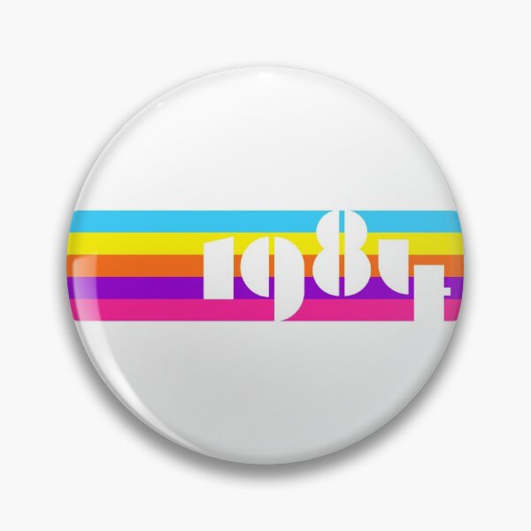 Item preview, Vintage 1984 - Retro Stripes - 80s Style designed and sold by DesignByLeo.
