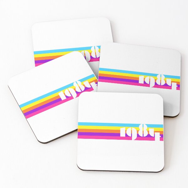 Item preview, Vintage 1984 - Retro Stripes - 80s Style designed and sold by DesignByLeo.