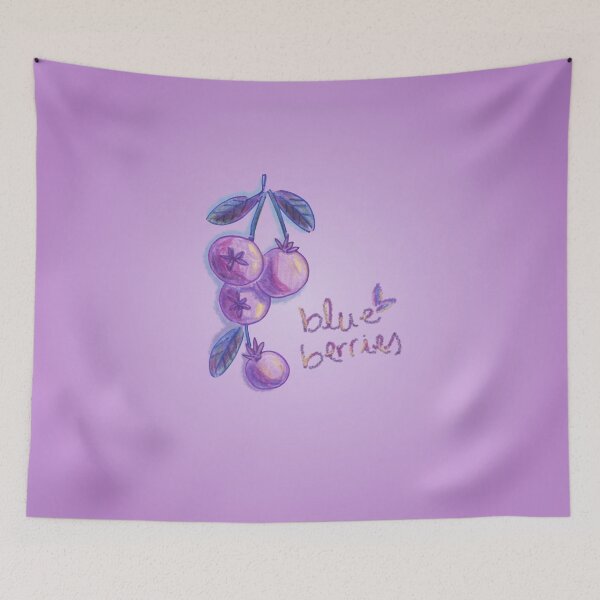 Item preview, Blueberries designed and sold by elinkacreations.