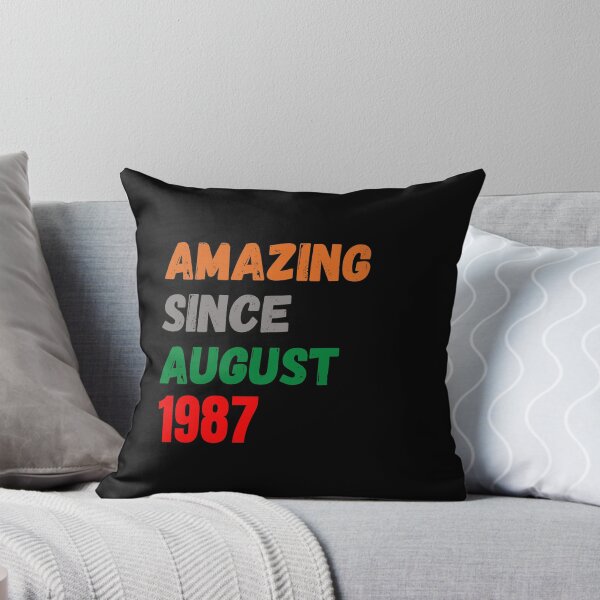 Item preview, Amazing Since August 1987 designed and sold by melshirt-shop.